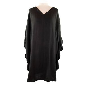 Sseko Short Kaftan in Black